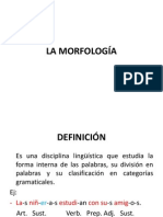 La Morfologa