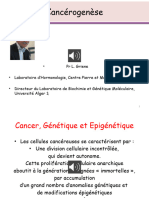 18.(1)Cancérogenèse 