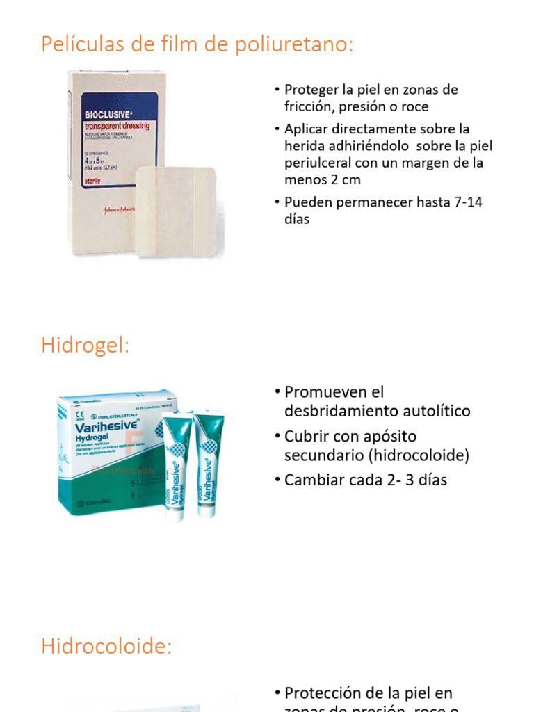 Guía de Apósitos para Heridas | PDF
