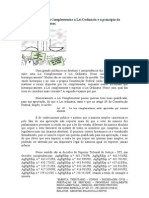 O Conflito Entre Lei Complementar X Lei Ordinária e o Princípio Da Hierarquia Das Normas