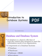 Topic 1 - Introduction To Database Systems