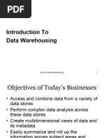 Topic 9 - Data Warehousing