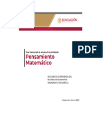 Documento Referente - Pensamiento Matemático