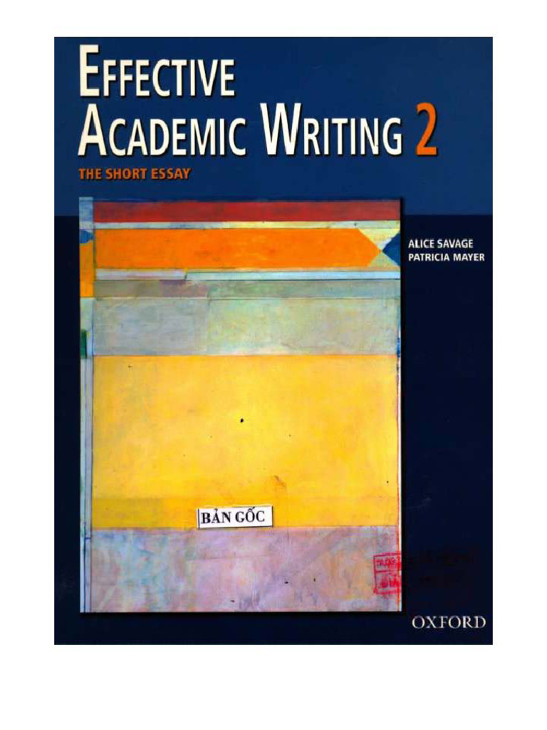 Effective academic writing 2 part one pdf