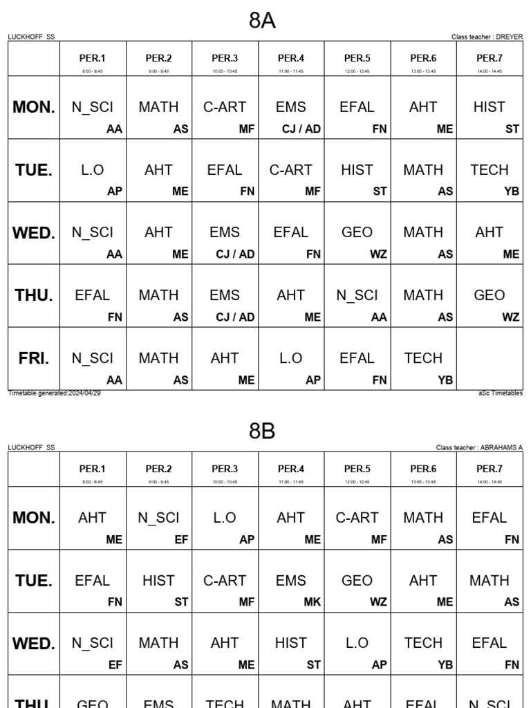 Class table 29 04 2024 pdf
