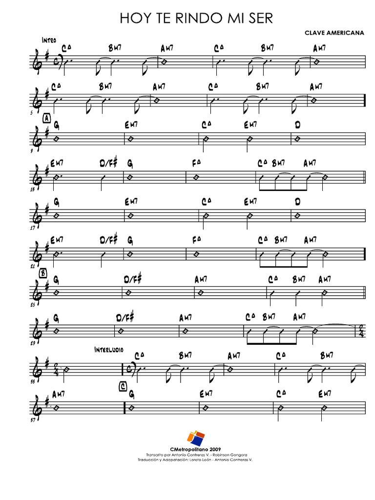 Hoy Te Rindo Mi Ser | PDF