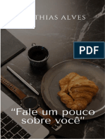 E-book Fala um pouco de você 