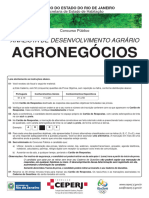 Analista de Desenvolvimento Agrario Agronegocios