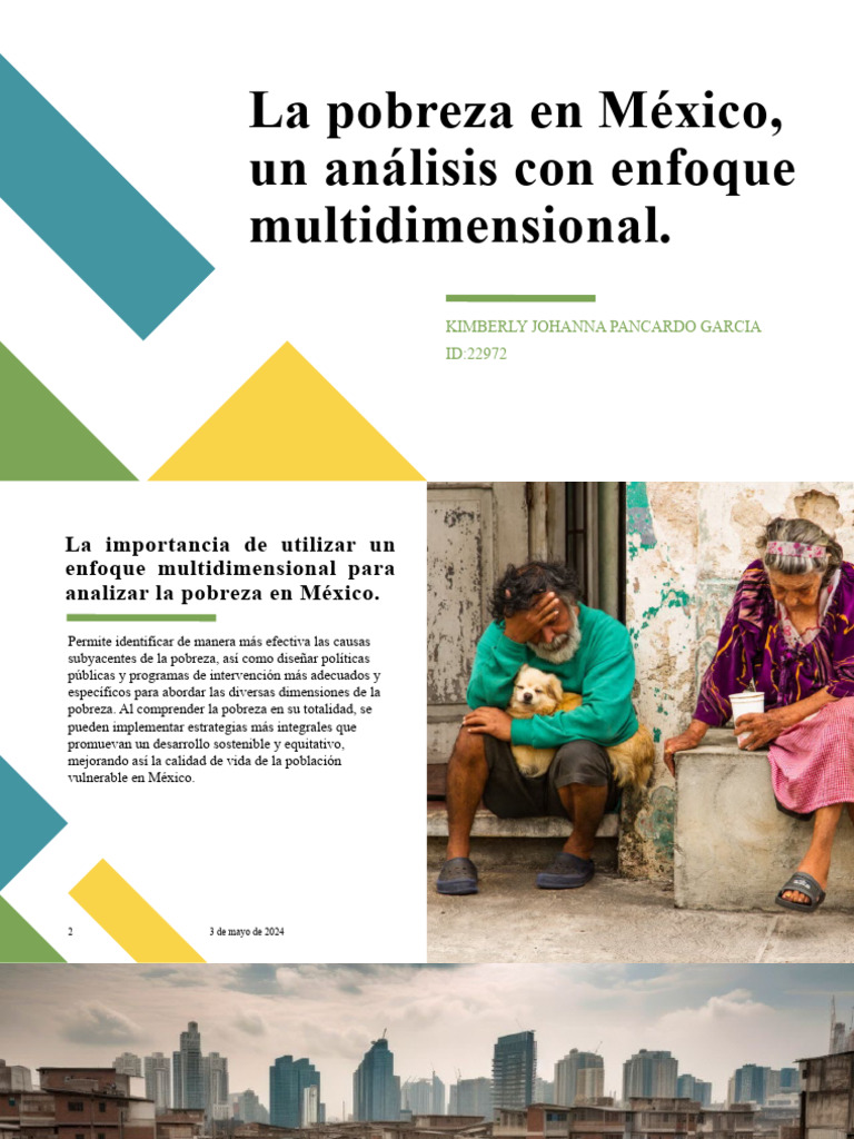 Análisis multidimensional de la pobreza en México | PDF | Pobreza ...