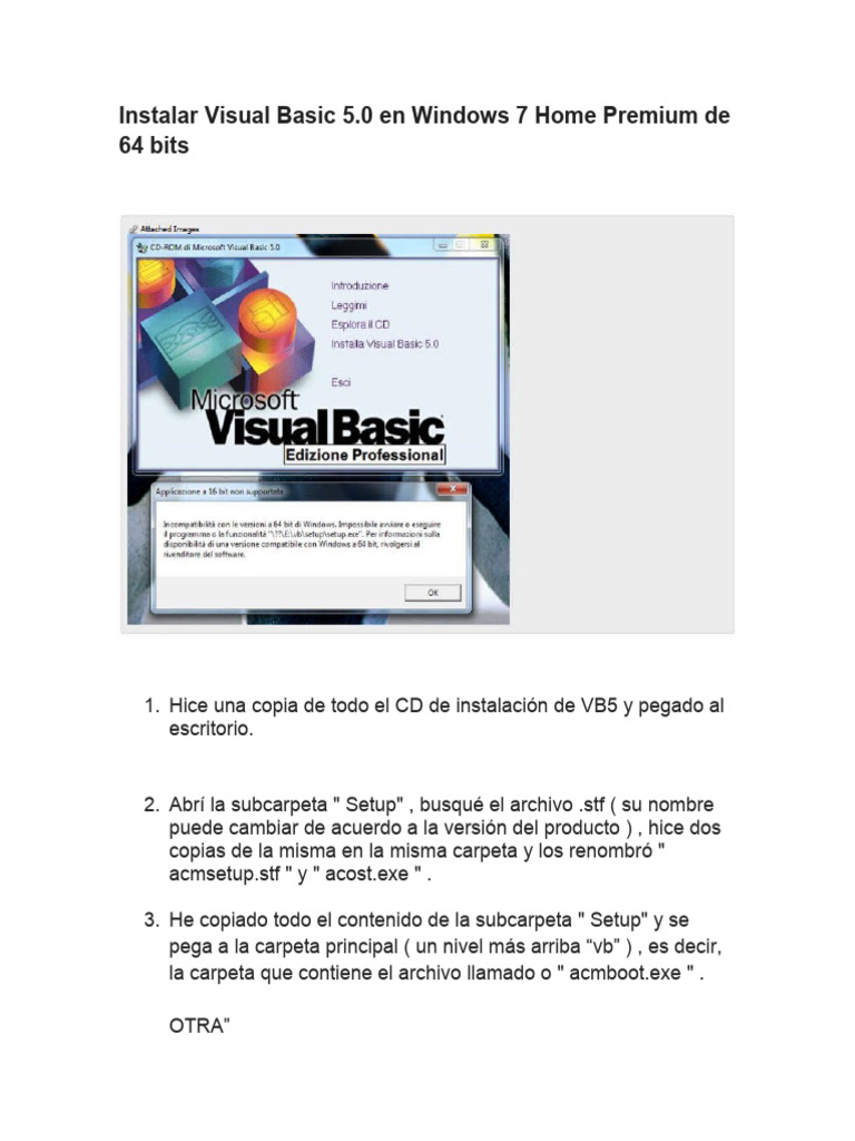 Instalar visual basic 5 pdf