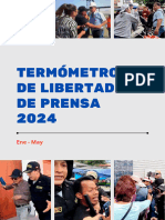 Informe | Termómetro de Libertad de Prensa 2024