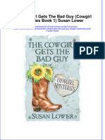 Read online textbook The Cowgirl Gets The Bad Guy Cowgirl Mysteries Book 1 Susan Lower ebook all chapter pdf