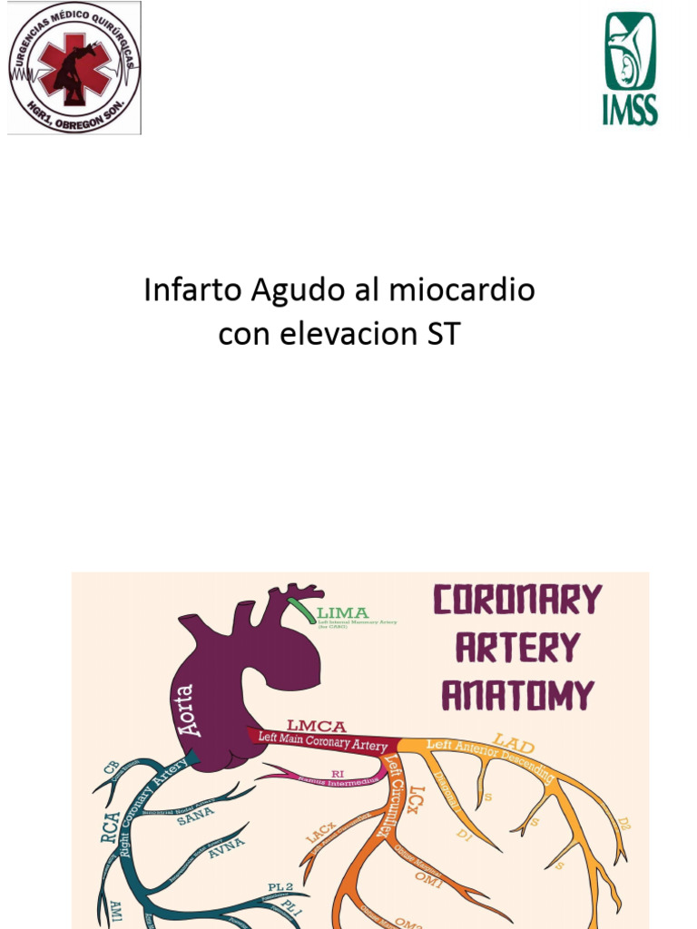 IAMCEST | PDF | Infarto de miocardio | Especialidades Medicas
