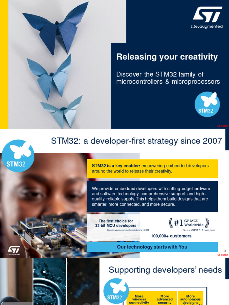 Microcontrollers stm32 Family Overview | PDF | Microcontroller ...