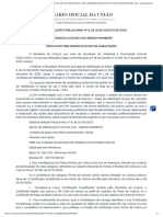 PublicaÇÃo Dou Resultado Preliminar Etapa de HabilitaÇÃo - Edital PremiaÇÃo Sergio Mamberti