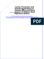 Nanotoxicity: Prevention and Antibacterial Applications of Nanomaterials (Micro and Nano Technologies) 1st Edition Susai Rajendran (Editor)