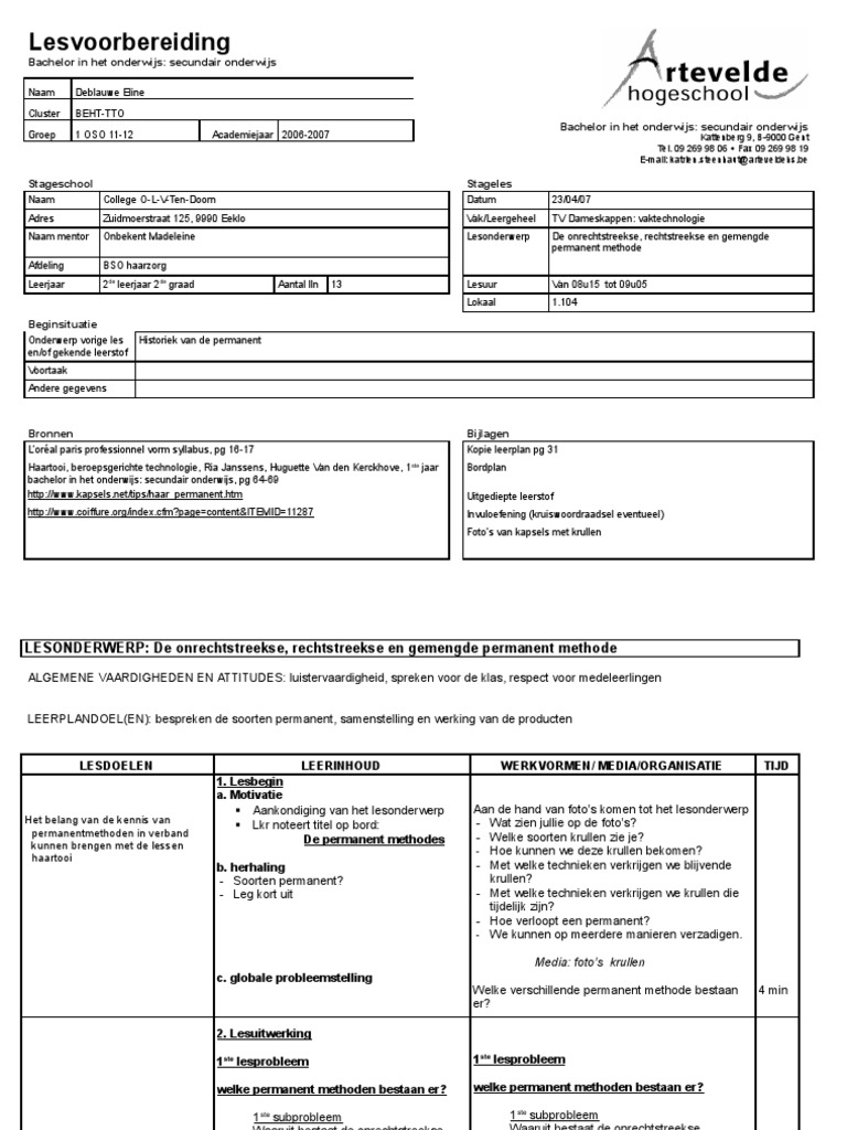 Wonderbaarlijk LVB de Permanent Me Tho Des IP-58