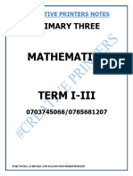 p.3 Term I II III Mathematics Creative Printers