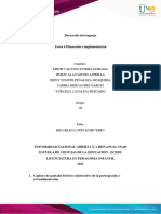 Anexo 4 - Formato - Tarea 4 - Planeación e Implementación