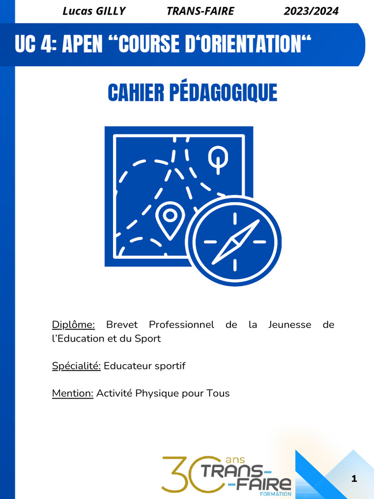 Course d'Orientation : Guide Pratique | PDF | Parcs | Des sports