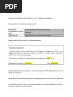 DMSA - Summative Assessment