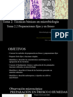 Tema 2.1 Preparaciones Fijas y en Fresco