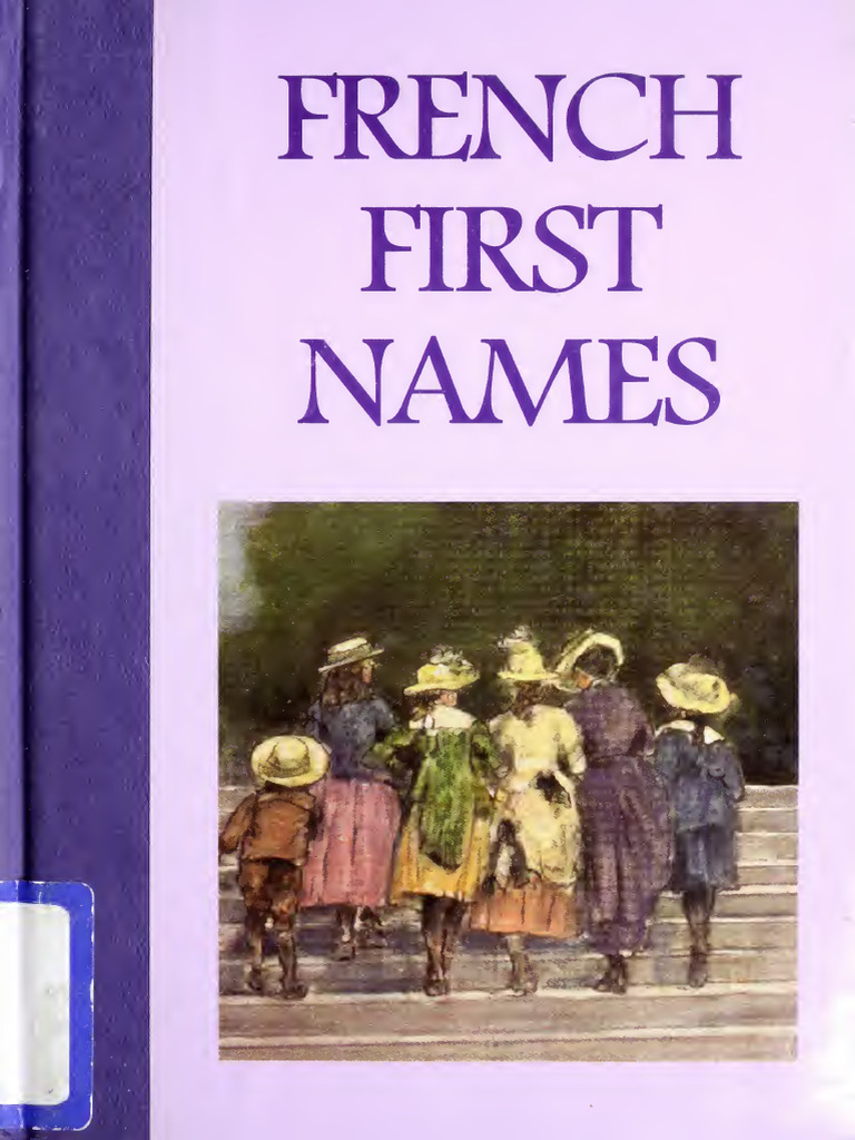French First Names - Hippocrene Books - New York, 1999 - New York ...