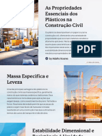 As Propriedades Essenciais Dos Plasticos Na Construcao Civil