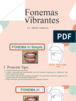 Fonemas Vibrantes