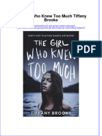 Read Online Textbook The Girl Who Knew Too Much Tiffany Brooks 2 Ebook All Chapter PDF