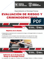 Evaluación de Riesgo y Criminogenicidad