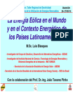 LBlasques_Energia Eolica en el Mundo y en ALC