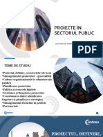 Proiecte În Sectorul Public 1