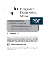 Topik 9 - Fungsi dan Kesan Media Massa