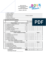 Formato Evaluacion Al Desempeño - Actual