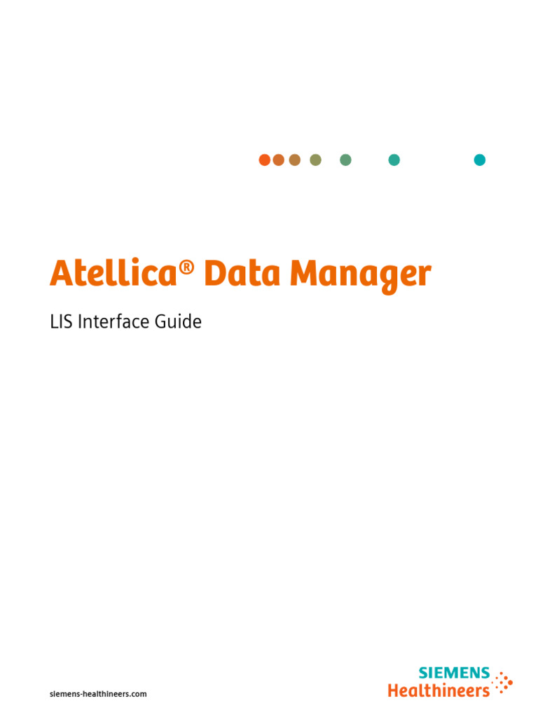 Atellica Data Manager LIS Interface Guide, Version 1.3 | PDF ...
