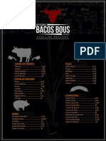 Lista de Precios Bacos Bou's