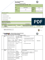 PLANIF. DIAGNÓSTICA Y NIVELACIÓN 1bgu.