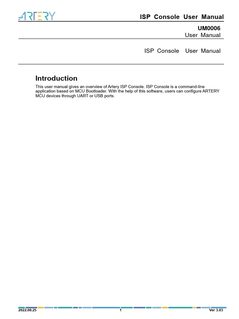 UM ISP Console Programmer EN | PDF | Command Line Interface | Usb