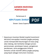 A-MIP Pert 6 - Keputusan Investasi