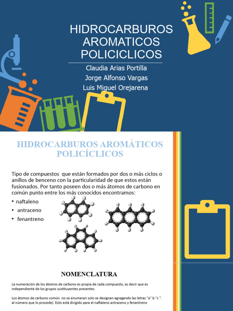 Nomenclatura de Hidrocarburos Aromáticos | PDF | Hidrocarburo Aromático ...