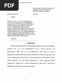 Lawsuit Against Pharmacy