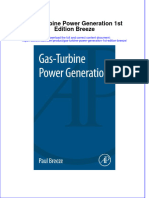 Read Online Textbook Gas Turbine Power Generation 1St Edition Breeze Ebook All Chapter PDF