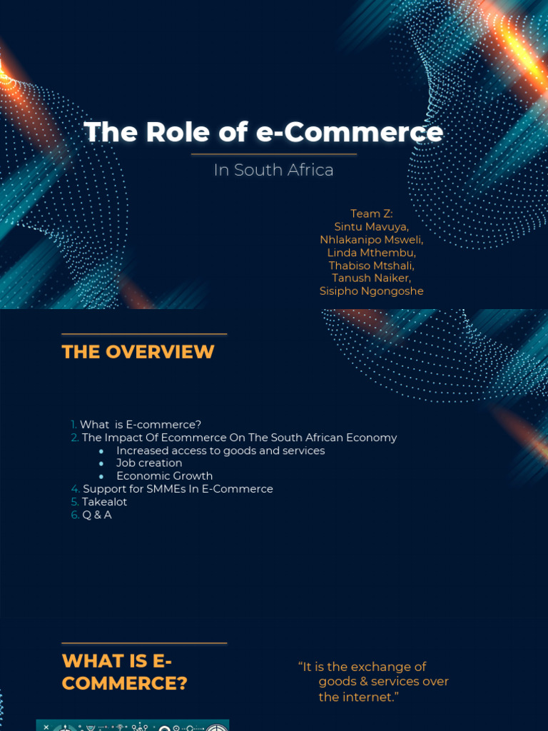 E-Commerce Impact on South Africa's Economy | PDF | E Commerce ...