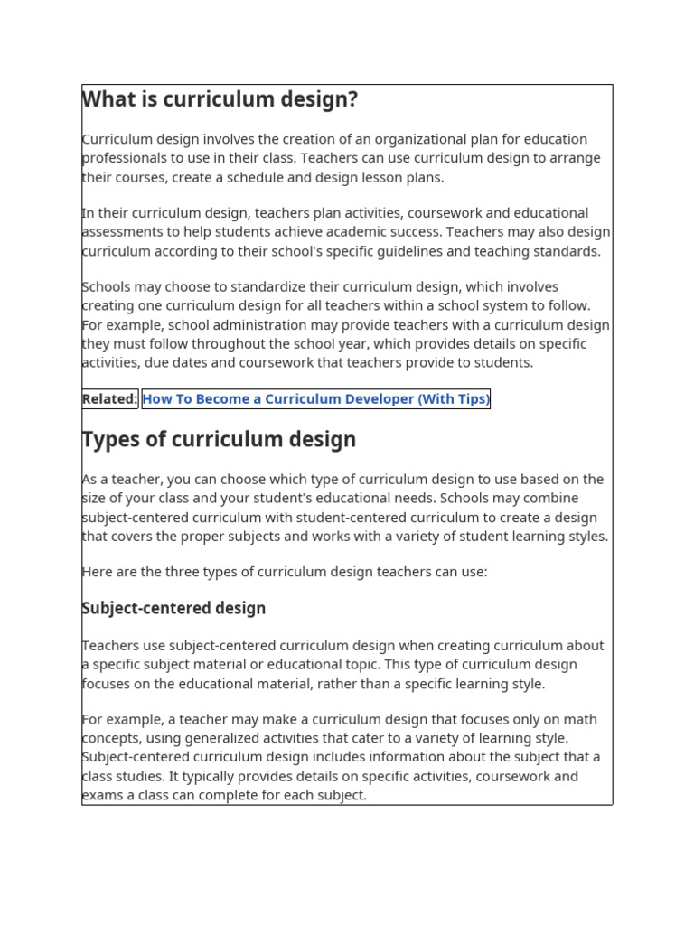 what-is-curriculum-design-pdf-curriculum-teachers