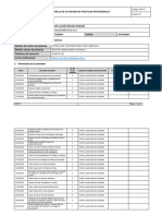 Código: FGD17 Versión: 01: Planilla de Actividades de Prácticas Profesionales