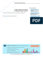 Development of An Automatic Water Flow Sensor Syst