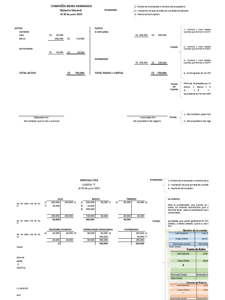 BALANCE General | PDF | Contabilidad | Hoja de balance