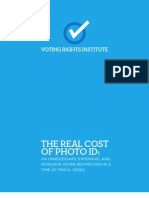 Report The Real Cost of Photo ID