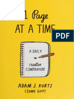 1 Page at A Time - Adam J Kurtz